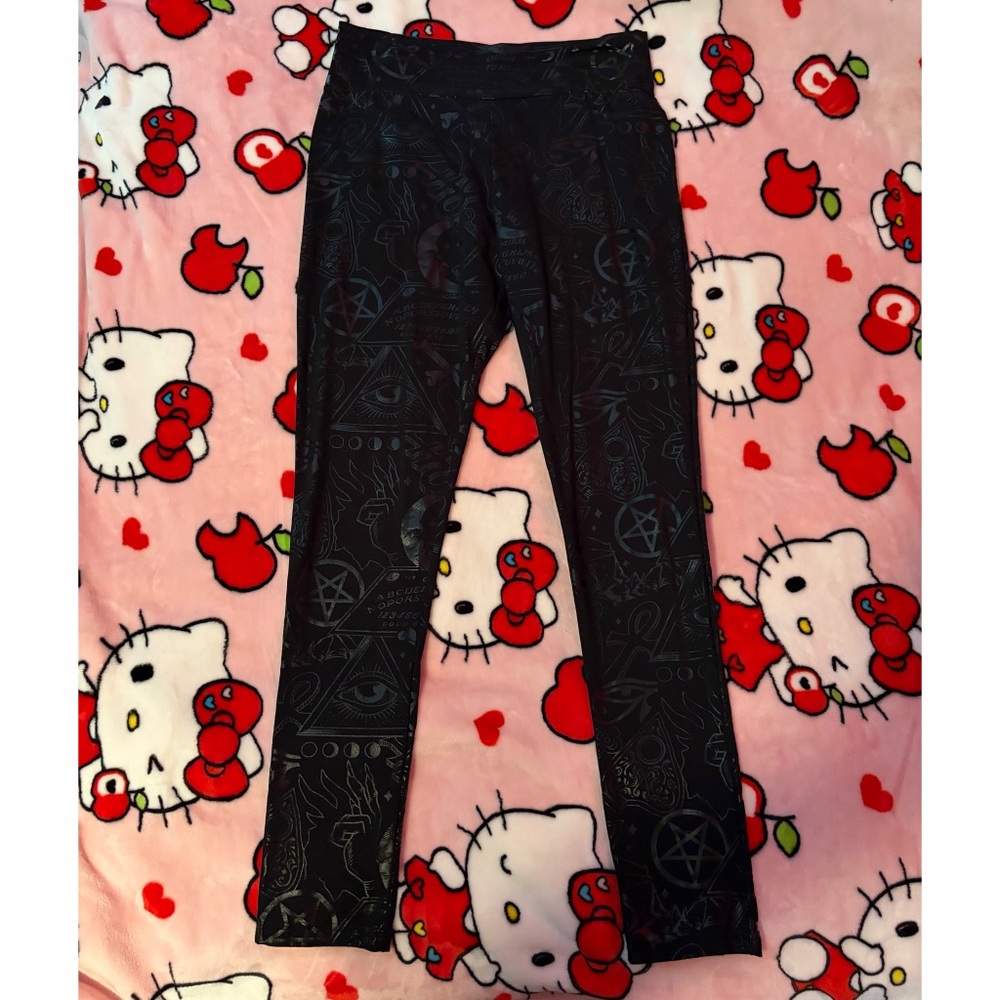 Killstar Occult Pattern Leggings size M